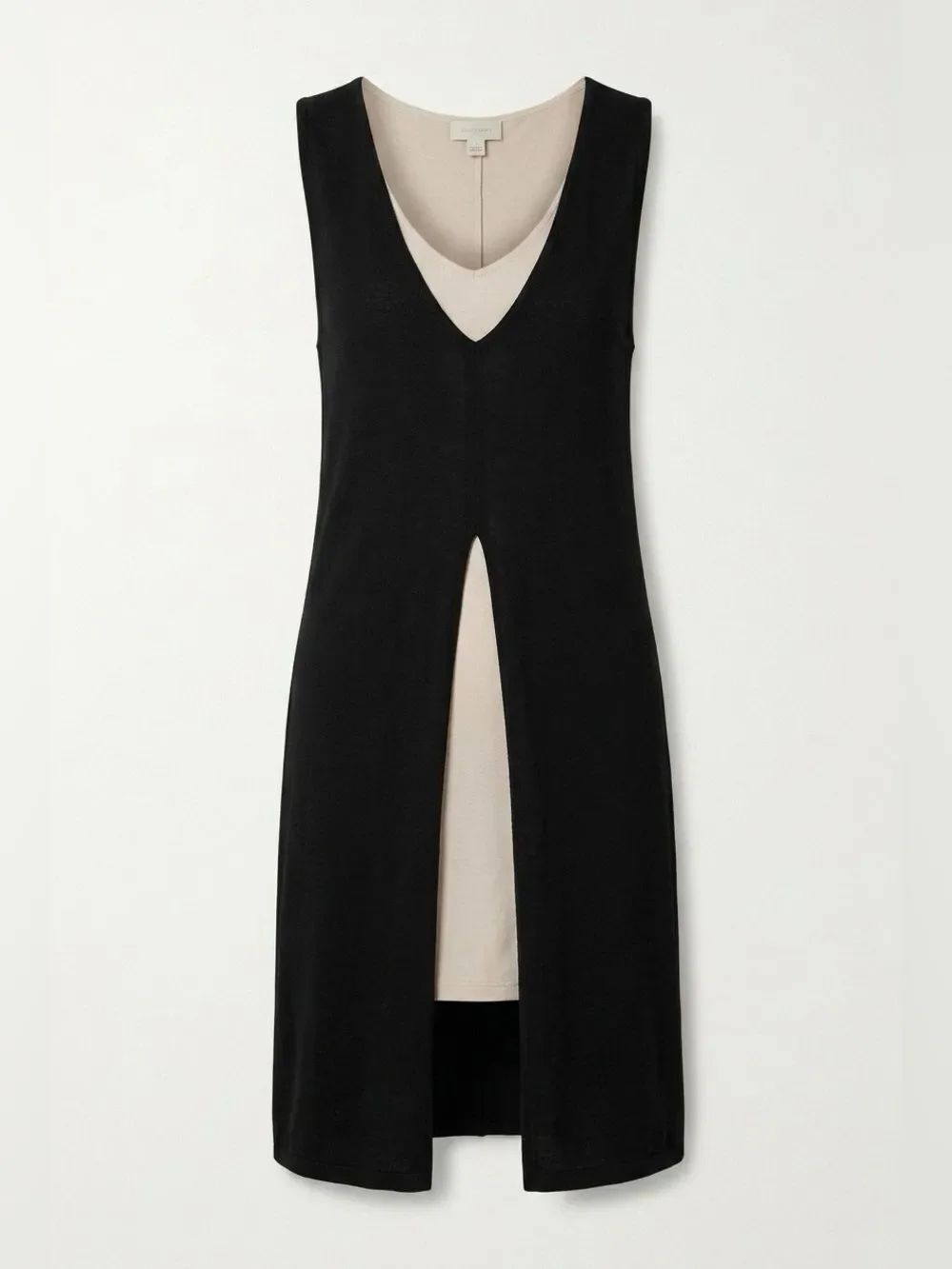 Forever 21 Plus Size Black and White Sleeveless Dress